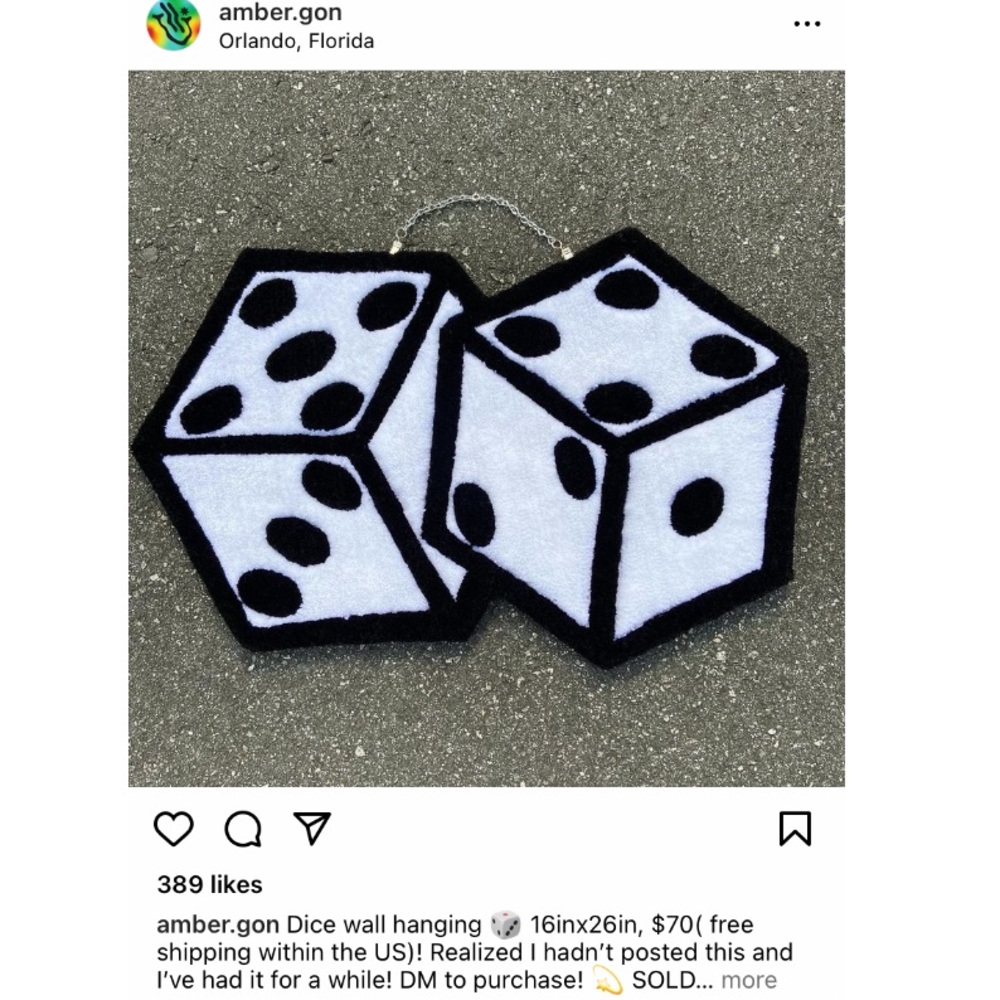 Dice Rug! - Picture 2 of 3